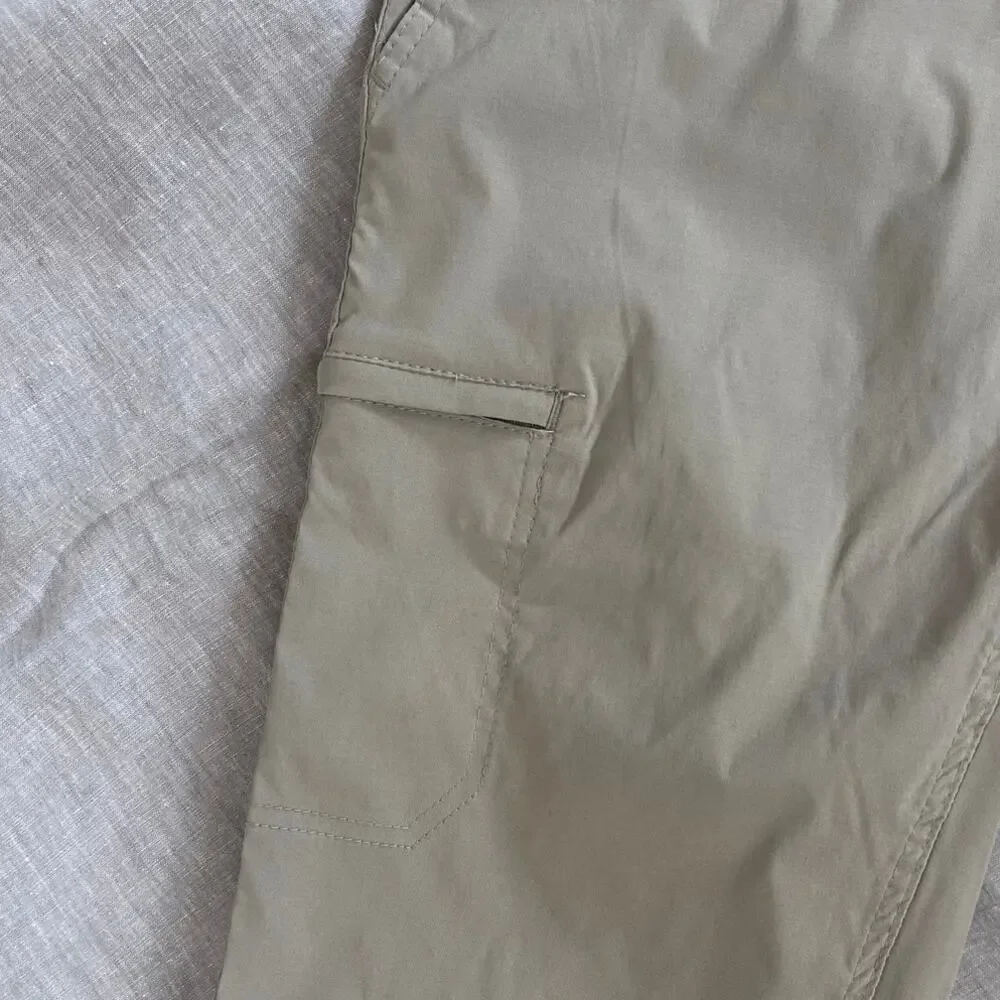 Rainier Men's UB Tech Travel Pants with Sportband Waist, Khaki, 32x32